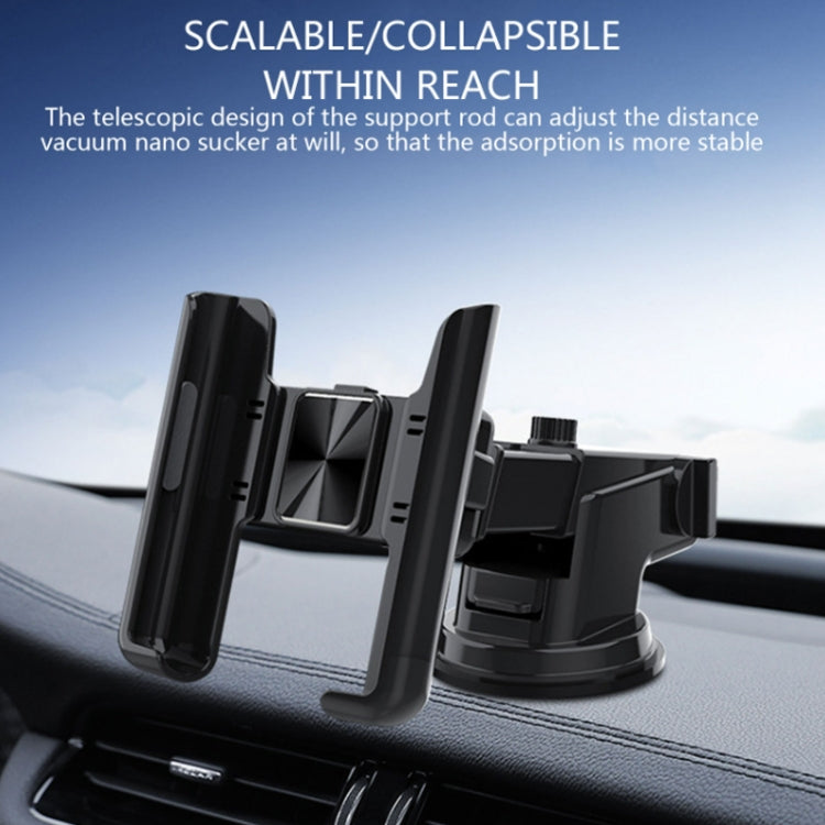 Car Air Outlet Rotatable Snap-on Base Mobile Phone Navigation Bracket(Black) - Car Holders by PMC Jewellery | Online Shopping South Africa | PMC Jewellery | Buy Now Pay Later Mobicred