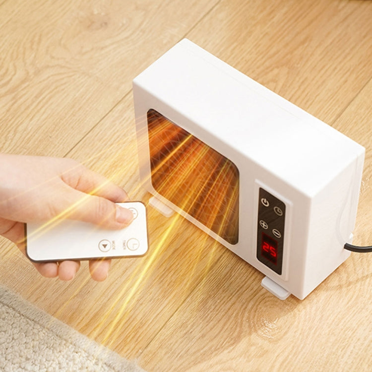 600W Desktop Electric Heater PTC Fast Heating Energy Saving Warm Fan With Remote Control(EU Plug) - Electric Heaters by PMC Jewellery | Online Shopping South Africa | PMC Jewellery | Buy Now Pay Later Mobicred