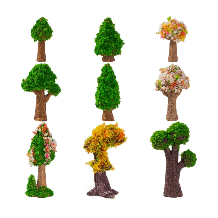 5pcs Micro-Landscape Simulated Green Trees Flowers DIY Gardening Ecological Ornaments, Style: No. 17 Big Head Sakura Tree - Ornaments by PMC Jewellery | Online Shopping South Africa | PMC Jewellery