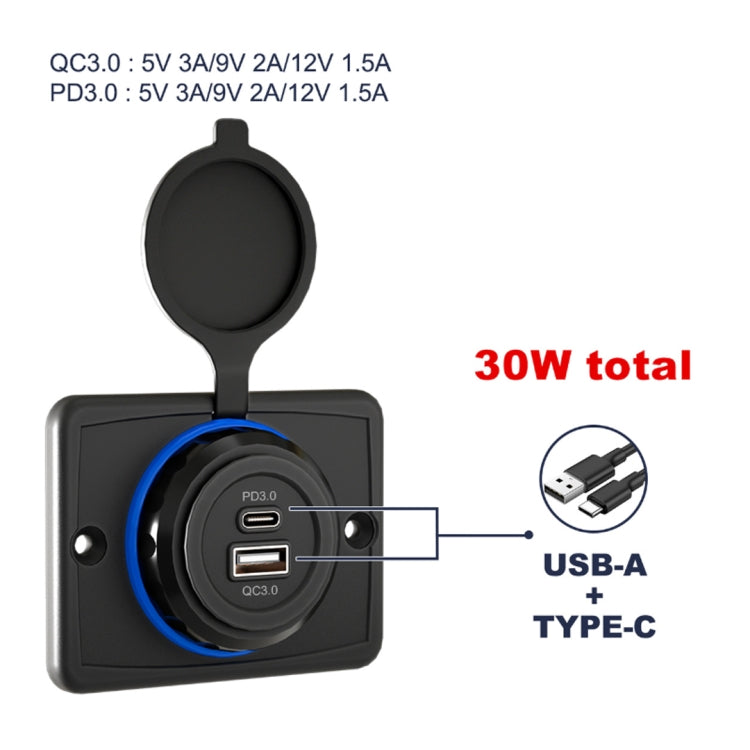 Car Ship Modified Waterproof USB Socket Charger, Model: UCC-350 AC3.1A Total 3.1A 15.5W - DIY Modified Charger by PMC Jewellery | Online Shopping South Africa | PMC Jewellery