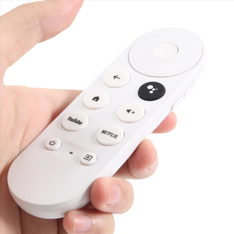 For Google G9N9N Television Set-top Box Bluetooth Voice Remote Control (White) - TV by PMC Jewellery | Online Shopping South Africa | PMC Jewellery | Buy Now Pay Later Mobicred