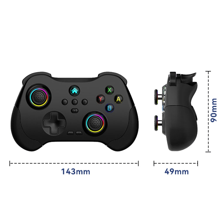 Z01 Wireless Gaming Vortex Dual Hall Body Grip For Switch / PS3 / PS4 / Adroid / IOS(green) - Gamepads by PMC Jewellery | Online Shopping South Africa | PMC Jewellery | Buy Now Pay Later Mobicred