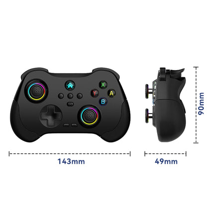 Z01 Wireless Gaming Vortex Dual Hall Body Grip For Switch / PS3 / PS4 / Adroid / IOS(White) - Gamepads by PMC Jewellery | Online Shopping South Africa | PMC Jewellery | Buy Now Pay Later Mobicred