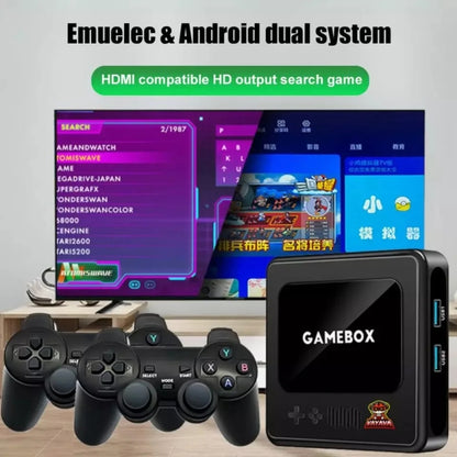 G10 GAMEBOX TV Box Dual System Wireless Android 3D Home 4K HD Game Console Support PS1 / PSP, Style: 256G 60,000+ Games (White) - Pocket Console by PMC Jewellery | Online Shopping South Africa | PMC Jewellery | Buy Now Pay Later Mobicred