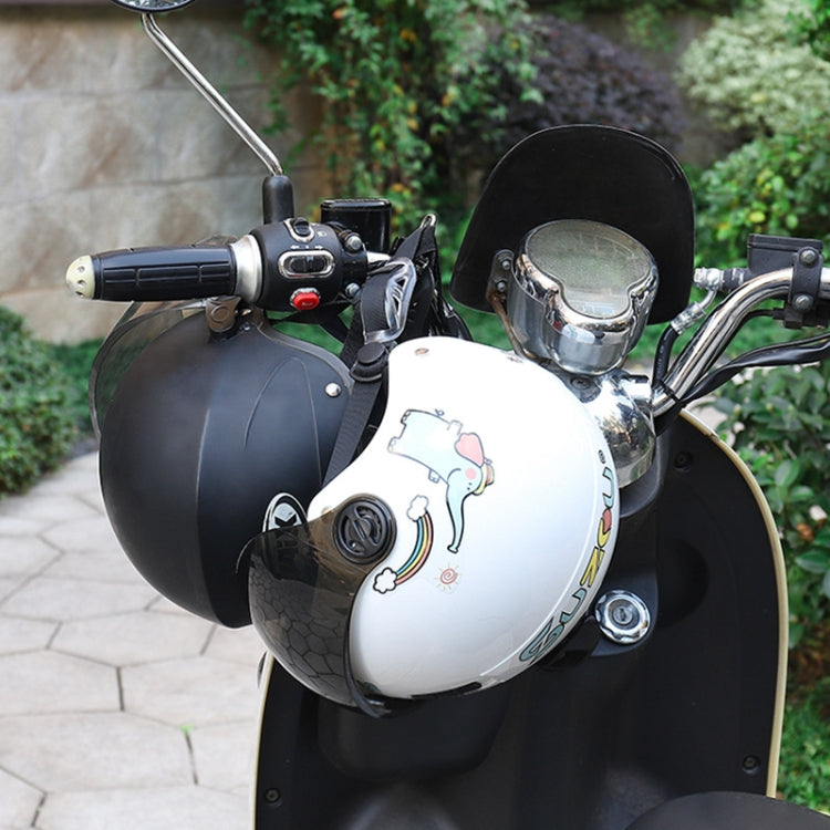 Motorcycle Helmet Anti-Theft Lock Fixed Helmet Combination Padlock, Color: Silver - Theft Protection by PMC TechLife | Online Shopping South Africa | PMC TechLife