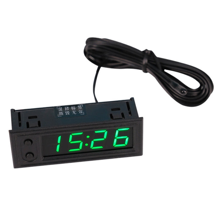 5V/12V WIFI Network Automatic Time Synchronization Digital Electronic Clock Module, Color: Green - Clocks & Car Meters by PMC Jewellery | Online Shopping South Africa | PMC Jewellery | Buy Now Pay Later Mobicred