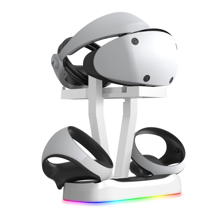 JYS-P5155 For PlayStation VR 2 Magnetic Charging Base With RGB Light VR Glasses Storage Rack Game Accessories - VR Accessories by PMC Jewellery | Online Shopping South Africa | PMC Jewellery | Buy Now Pay Later Mobicred