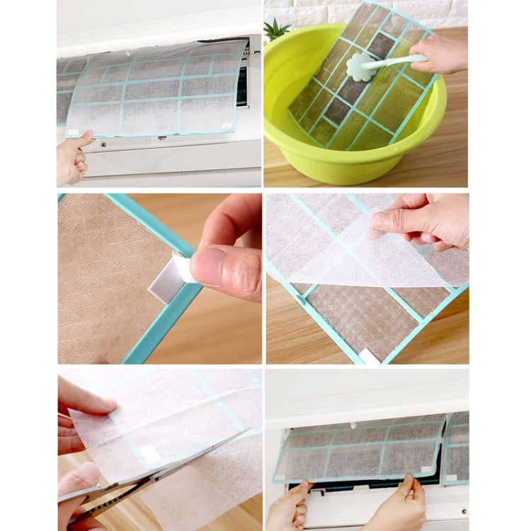 2pcs /Pack Cuttable Air Conditioner Filter Papers Anti-Dust Wind Outlet Filter Net(007b11) - free shipping - PMC TechLife - Order now!