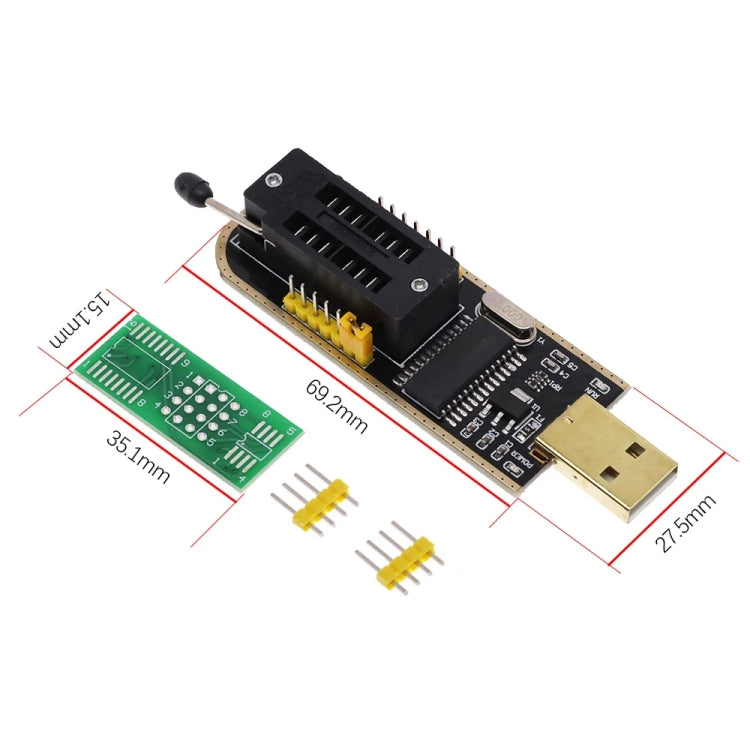 Test Clip With 1 Board+CH341A Programmer Module USB Motherboard Routing Liquid Crystals Disassembly Free SOP8 Test Tool - MCU Tools by PMC Jewellery | Online Shopping South Africa | PMC Jewellery