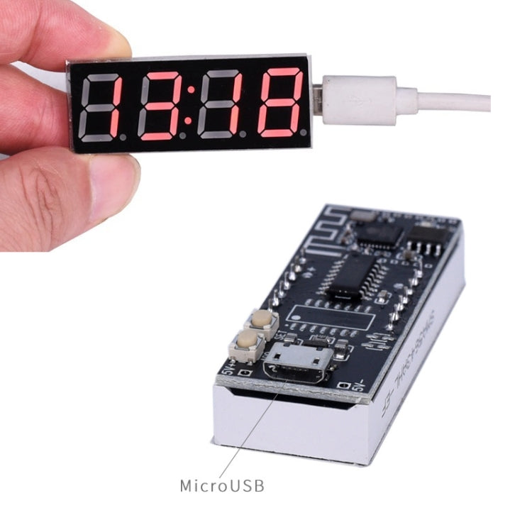 Online Version USB Electronic Clock Wireless WIFI Automatic Time Clock Module(Random Color Delivery) - Clocks & Car Meters by PMC Jewellery | Online Shopping South Africa | PMC Jewellery | Buy Now Pay Later Mobicred