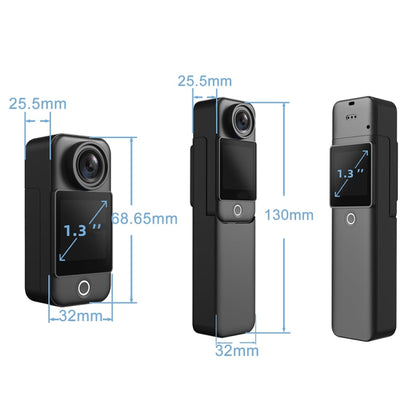 4K/30FPS 5G/2.4G HD Night Video Outdoor Waterproof Riding Record Thumb Camera, Spec: Battery Black - Video Cameras by PMC Jewellery | Online Shopping South Africa | PMC Jewellery | Buy Now Pay Later Mobicred