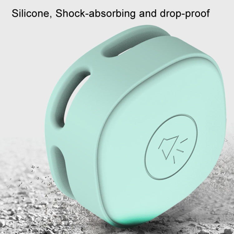 For Samsung Galaxy SmartTag Positioning Tracker Life Waterproof Silicone Protective Case(Black) - SmartTag Accessories by PMC TechLife | Online Shopping South Africa | PMC TechLife