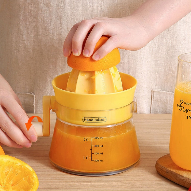 Household Manual Juicer Kitchen Hand Crank Fruit Extractor(Green) - Stirrer & Squeezer by PMC TechLife | Online Shopping South Africa | PMC TechLife