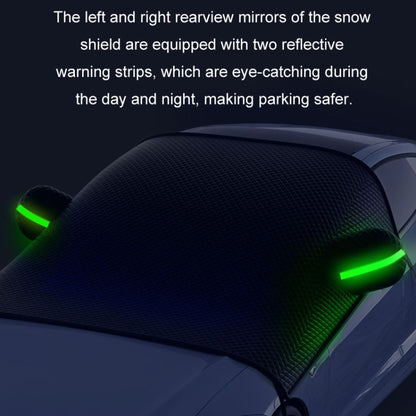 Car Front Windshield Snow and Anti-freeze Thickened Car Cover, Size: Black Red SUV - Window Foils & Solar Protection by PMC Jewellery | Online Shopping South Africa | PMC Jewellery | Buy Now Pay Later Mobicred