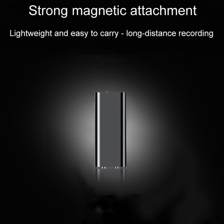 Q25 Intelligent Voice Recorder With Screen HD Noise Canceling Back Clip Voice Reporter, Size: 32GB(Black) - Recording Pen by PMC Jewellery | Online Shopping South Africa | PMC Jewellery | Buy Now Pay Later Mobicred