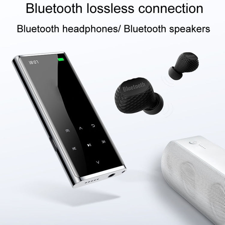 M27 1.8 Inch Bluetooth MP3/MP4 Music Player E-Book Recorder, Size: 32GB(Black) - MP3 Player by PMC TechLife | Online Shopping South Africa | PMC TechLife | Buy Now Pay Later Mobicred