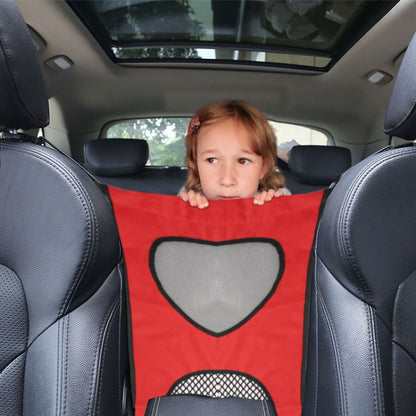 Car Rear Pet And Kids Deterrent Barrier Automobile Seat Storage Bags(Black) - Stowing Tidying by PMC Jewellery | Online Shopping South Africa | PMC Jewellery | Buy Now Pay Later Mobicred