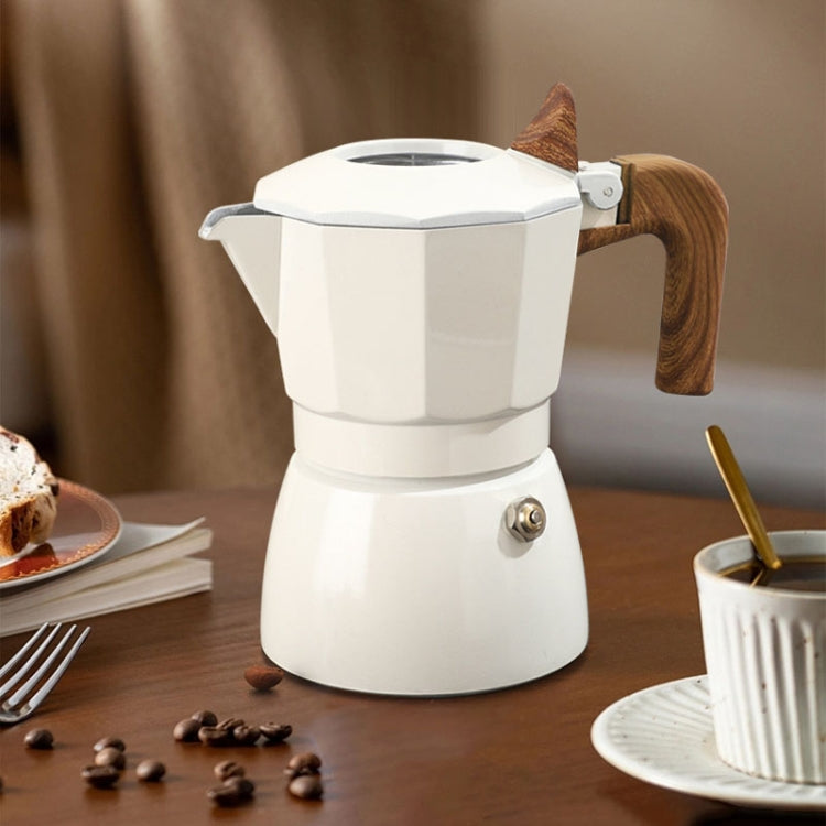 100ml Dual Valve Mocha Pot Espresso Machine Outdoor Coffee Brewing Pot Extraction Tool(Black) - free shipping - PMC TechLife - Order now!