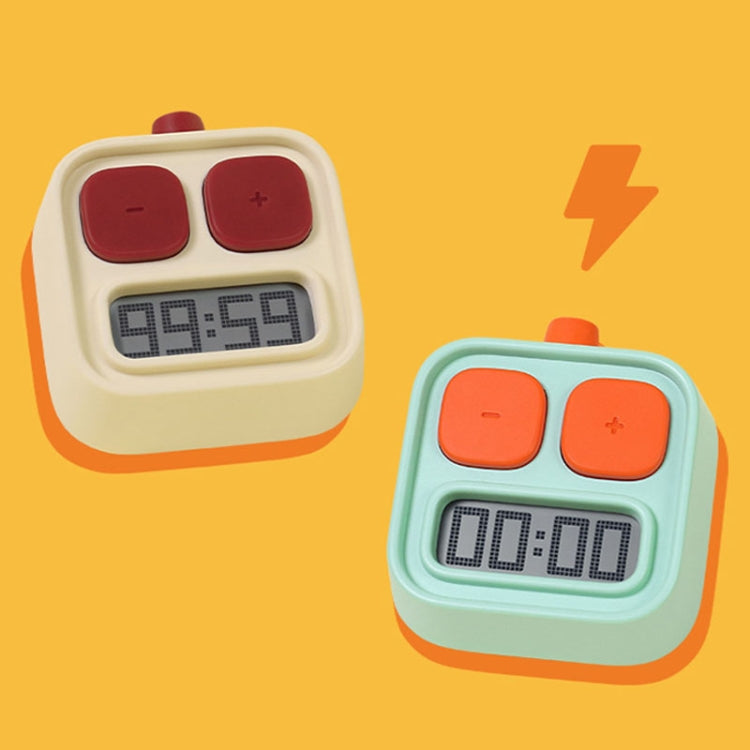 H-C-06 Robot Kitchen Timer Children Time Management Running Exercise Timer(Yellow) - Digital Countdown by PMC TechLife | Online Shopping South Africa | PMC TechLife | Buy Now Pay Later Mobicred