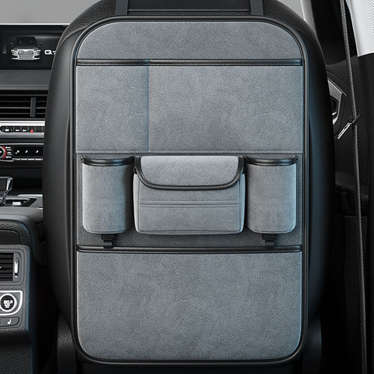 Multifunction Car Seat Back Storage Bag Seat Back Pocket Car Utility Storage Hanging Bag(Brown) - Stowing Tidying by PMC TechLife | Online Shopping South Africa | PMC TechLife | Buy Now Pay Later Mobicred