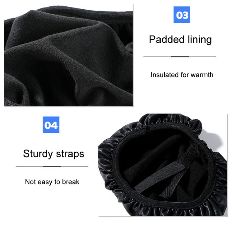 Electronic Bicycle Thickened Leather Heat Insulation Waterproof Universal Seat Cushion Covers, For: Front Seat - free shipping - PMC TechLife - Order now!