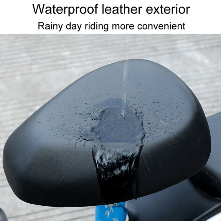 Electronic Bicycle Thickened Leather Heat Insulation Waterproof Universal Seat Cushion Covers, For: Back Seat - Seat Covers by PMC Jewellery | Online Shopping South Africa | PMC Jewellery | Buy Now Pay Later Mobicred