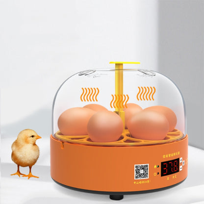 6-Eggs Small Household Experimental Children Smart Chicken Incubators, Spec: Dual-electric Automatic UK Plug - Incubators by PMC Jewellery | Online Shopping South Africa | PMC Jewellery