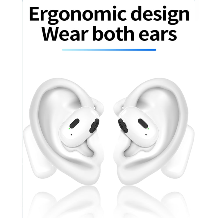 Bluetooth V5.4 Hanging Ear Wireless Earbuds Stereo Sound Headphones(Black) - Bluetooth Earphone by PMC TechLife | Online Shopping South Africa | PMC TechLife