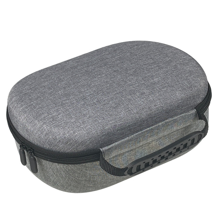 For Apple Vision Pro Head Wearing VR Glasses Storage Portable Bag Travel VR Protective Hard Case(Gray) - VR Accessories by PMC Jewellery | Online Shopping South Africa | PMC Jewellery | Buy Now Pay Later Mobicred