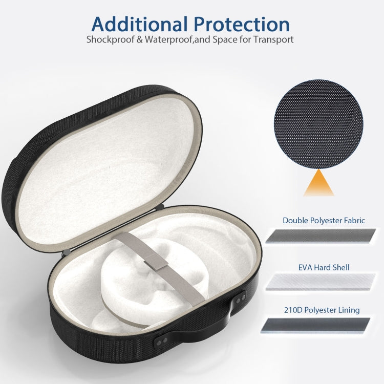 For Apple VR Vision Pro Oxford Cloth Storage Bag VR Glasses Anti-Scrape Portable Bag - VR Accessories by PMC TechLife | Online Shopping South Africa | PMC TechLife | Buy Now Pay Later Mobicred