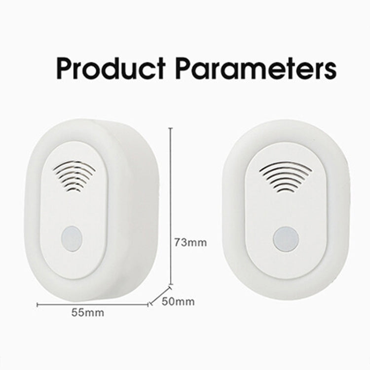 Adjustable Night Light Ultrasonic Mosquito Repeller Mini Home Electronic Mouse Repeller, Spec: US Plug(White) - Repellents by PMC TechLife | Online Shopping South Africa | PMC TechLife