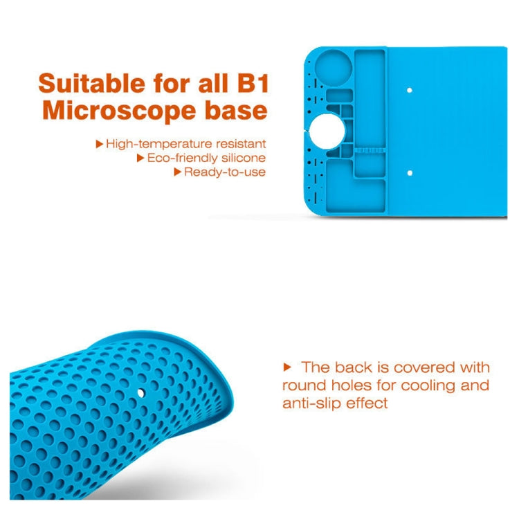 20x26cm Mobile Phone Repair Microscope Silicone Insulation Work Mat - Working Mat by PMC TechLife | Online Shopping South Africa | PMC TechLife