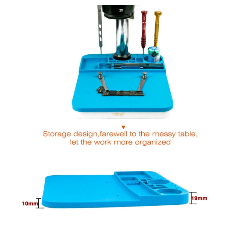 20x26cm Mobile Phone Repair Microscope Silicone Insulation Work Mat - Working Mat by PMC TechLife | Online Shopping South Africa | PMC TechLife