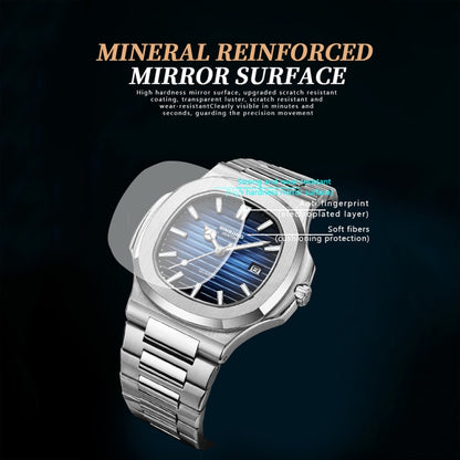 BINBOND B1885 30m Waterproof Retro Luminous Square Men Quartz Watch, Color: Rose Gold-Black - Metal Strap Watches by BINBOND | Online Shopping South Africa | PMC Jewellery