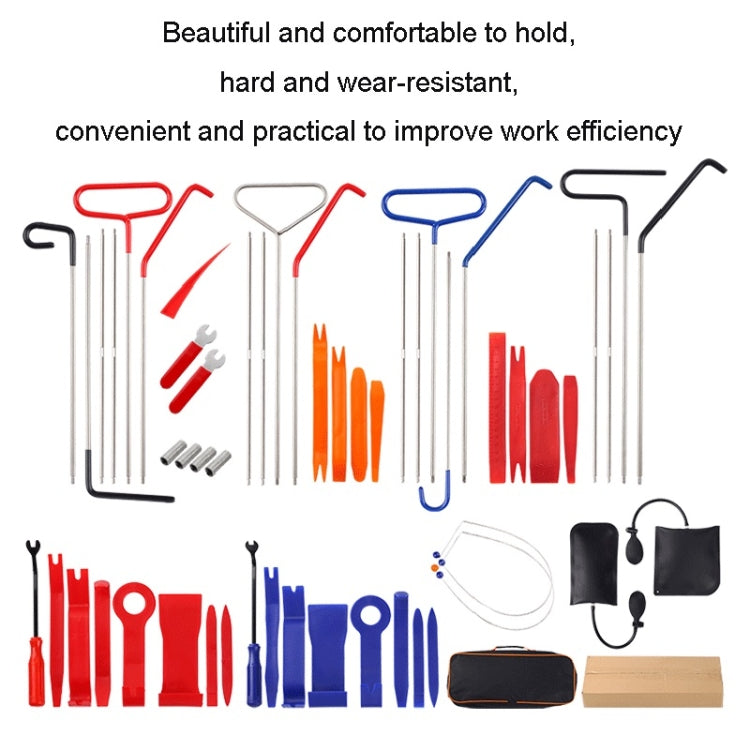 Car Audio Repair Disassembly Auxiliary Emergency Tool Kit, Color: Purple Red 18pcs/set - Hand Tool Sets by PMC TechLife | Online Shopping South Africa | PMC TechLife | Buy Now Pay Later Mobicred