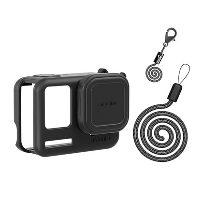 aMagisn Silicone Protection Case Sports Camera Protection Accessories For Insta360 Ace Pro (Black) - Case & Bags by aMagisn | Online Shopping South Africa | PMC Jewellery | Buy Now Pay Later Mobicred