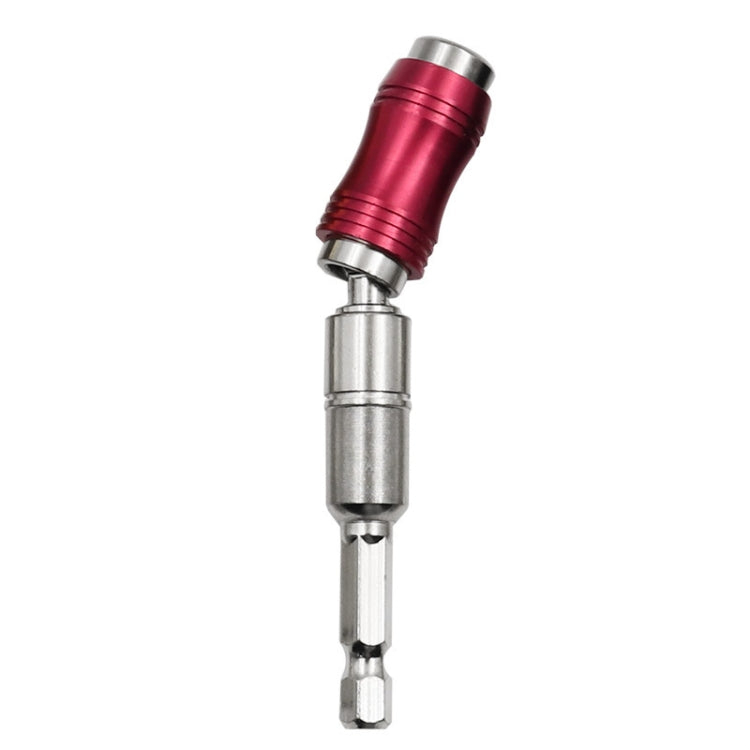 Hexagonal Shank Quick Release Self-Locking Joint Extension Rod Electric Drill Driver Extension Quick Conversion Bits(Silver+Red) - Screwdriver Tools by PMC TechLife | Online Shopping South Africa | PMC TechLife