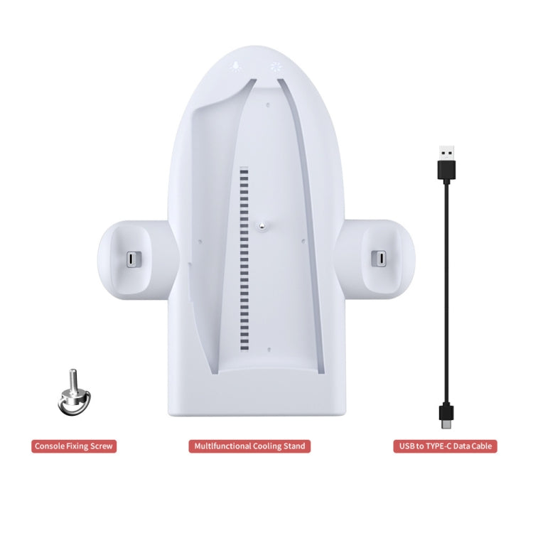 For PS5 Slim Console DOBE Multifunctional Charging Base with RGB Light - free shipping - PMC Jewellery - Order now!