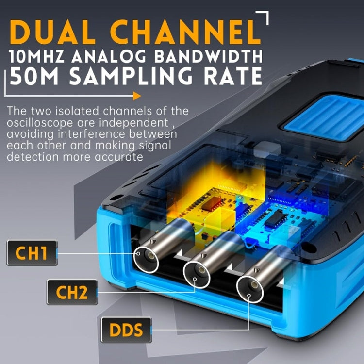 FNIRSI 3 In 1 Handheld Digital Oscilloscope Dual-Channel Multimeter, Specification: Standard - Digital Multimeter by FNIRSI | Online Shopping South Africa | PMC Jewellery