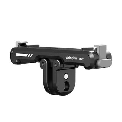 For Insta360 GO 3 aMagisn Magnetic Fast Disassembly Bottom Seat Bracket Sports Camera Accessories - Others by aMagisn | Online Shopping South Africa | PMC Jewellery | Buy Now Pay Later Mobicred