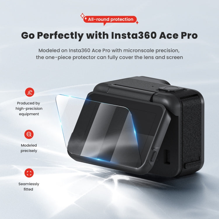 For Insta360 Ace Pro aMagisn Tempered Protective Film Sports Camera Accessories, Specification: 1set - Protective Film & Stickers by aMagisn | Online Shopping South Africa | PMC Jewellery | Buy Now Pay Later Mobicred