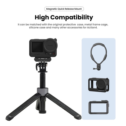 For DJI Osmo Action 4 / 3 aMagisn Magnetic Fast Disassembly Motion Camera Accessories - Other by aMagisn | Online Shopping South Africa | PMC Jewellery | Buy Now Pay Later Mobicred