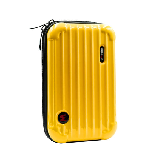 For DJI Osmo Action 4 / 3 aMagisn Small Organizer Bag Sports Camera Protective Accessories(Yellow) -  by aMagisn | Online Shopping South Africa | PMC Jewellery | Buy Now Pay Later Mobicred