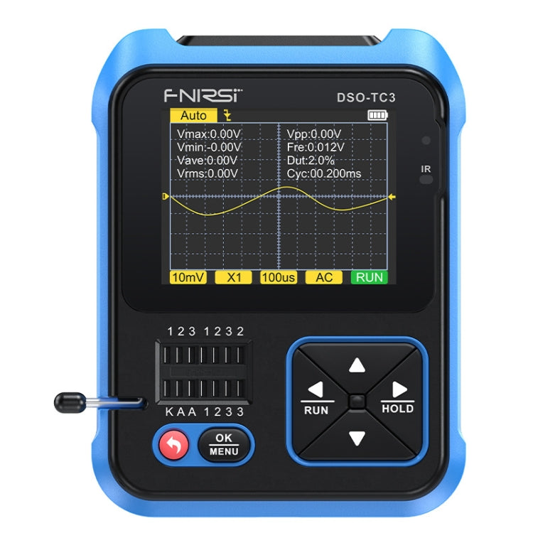 FNIRSI 3 In 1 Handheld Digital Oscilloscope LCR Transistor Tester, Specification: Standard - Digital Multimeter by FNIRSI | Online Shopping South Africa | PMC Jewellery