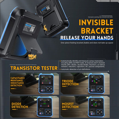 FNIRSI 3 In 1 Handheld Digital Oscilloscope LCR Transistor Tester, Specification: Standard - Digital Multimeter by FNIRSI | Online Shopping South Africa | PMC Jewellery