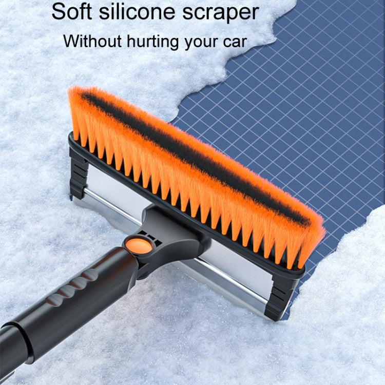 SUITU ST-3916 Automobile Retractable Snow Shovel Car Winter Glass Defrosting Snow Sweeping Brush(Orange) - Ice Scraper by SUITU | Online Shopping South Africa | PMC Jewellery | Buy Now Pay Later Mobicred