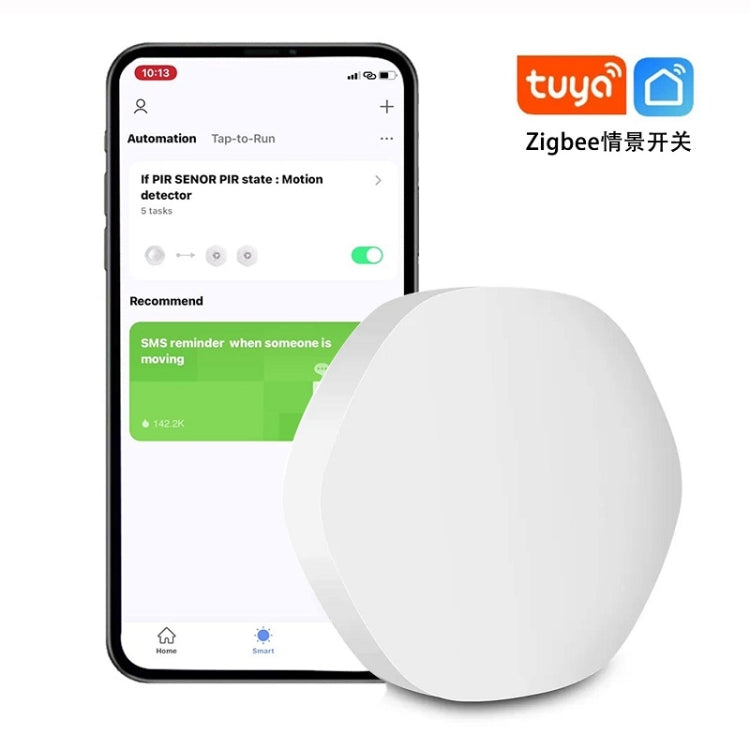 Zigbee Tuya Multi-Scene Linkage Wireless Smart Switch(YSB22) - Universal by PMC Jewellery | Online Shopping South Africa | PMC Jewellery | Buy Now Pay Later Mobicred