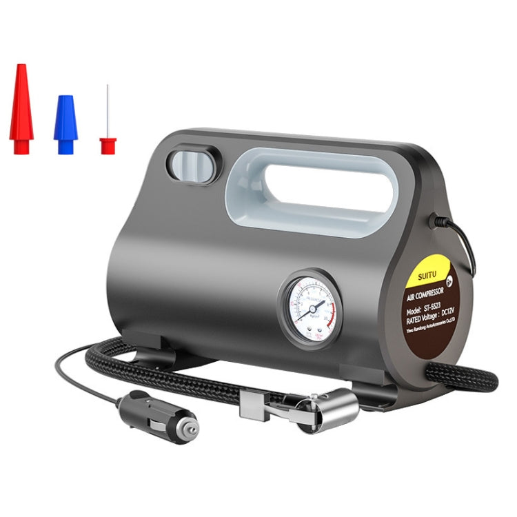 SUITU ST-5523 Vehicle Portable Pneumatic Pump With Cable Powerful Automobile Tire Inflator, Model: Pointer - Inflatable Pump by SUITU | Online Shopping South Africa | PMC TechLife