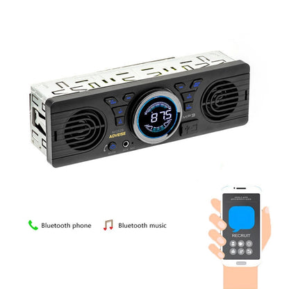 12 V Car MP3 Bluetooth Player Plug And Play FM Automobile Radio(Black) - Car MP3 & MP4 & MP5 by PMC Jewellery | Online Shopping South Africa | PMC Jewellery | Buy Now Pay Later Mobicred