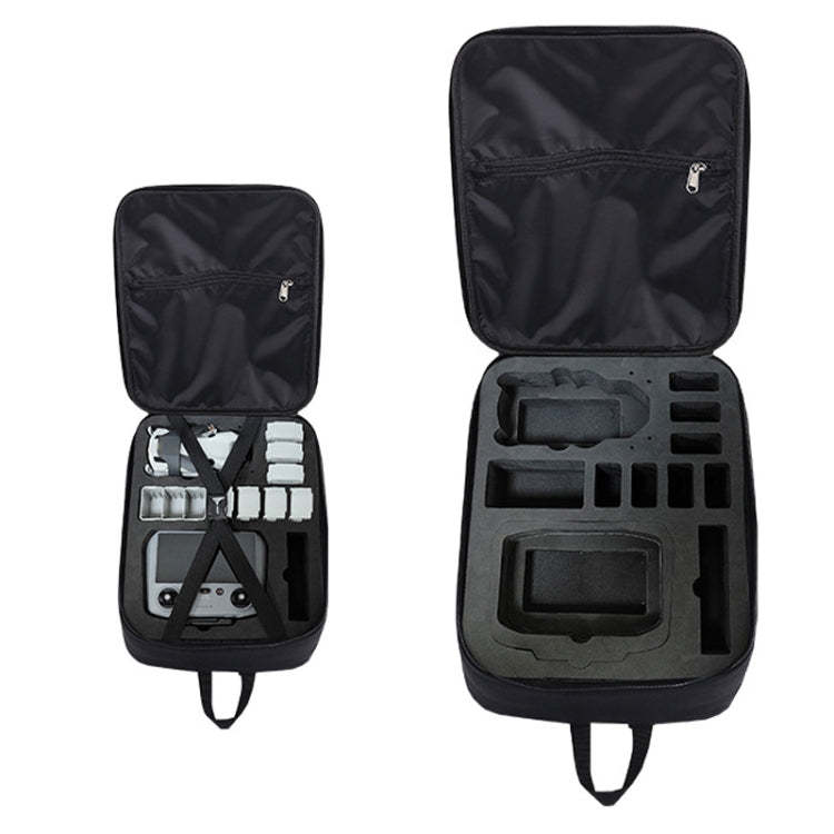 For DJI  Mini 4 PRO Backpack EVA Hard Shell Storage Bag(Black) - Backpacks & Bags by PMC Jewellery | Online Shopping South Africa | PMC Jewellery